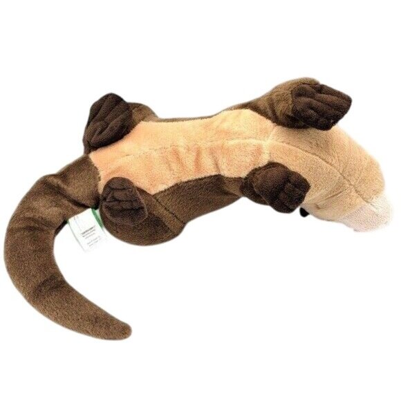 Wild Republic Cuddlekins River Otter Plush Brown 17.5" Realistic Stuffed Animal - Picture 7 of 11